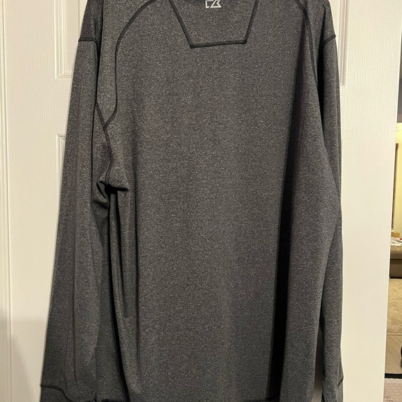 Branded Black Quarter-Zip Pullover - Picture 3 of 4